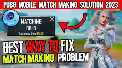 how to fix pubg matchmaking